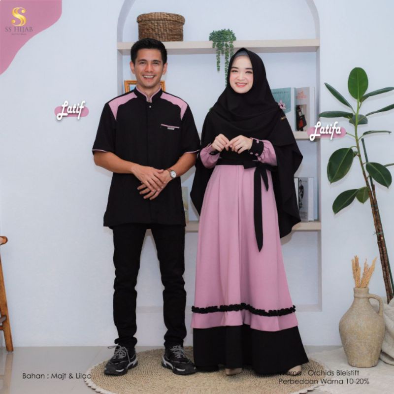COUPLE LATIF LATIFA by SS HIJAB