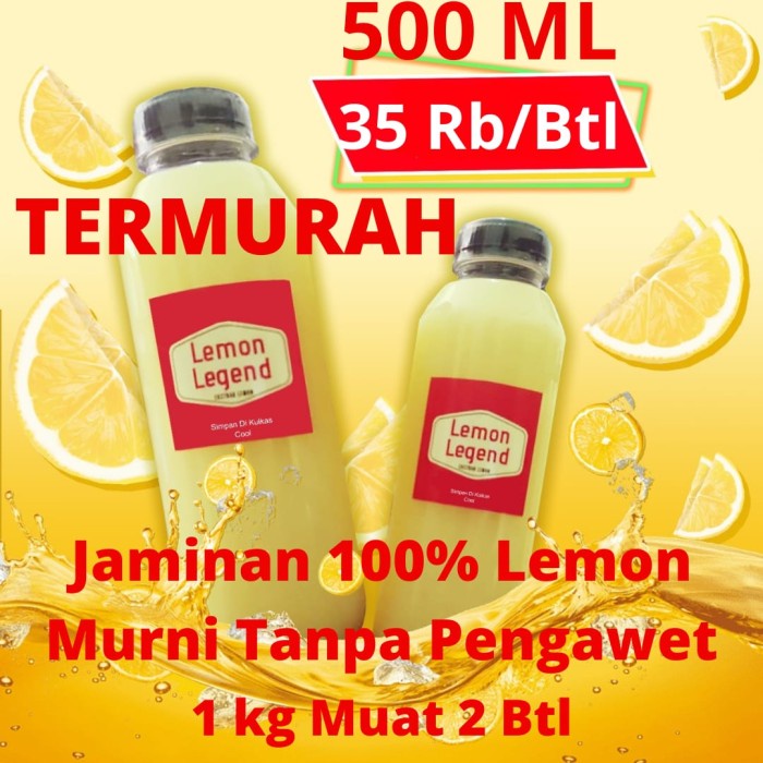 

d201nhd 100% Ekstrak Sari Lemon Murni 500Ml Tanpa Pengawet Diet Langsing Usaha Ds201Fs
