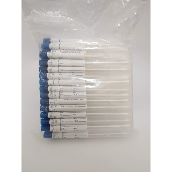 Sterile Swab Stick Cotton VTM Tanpa Gel