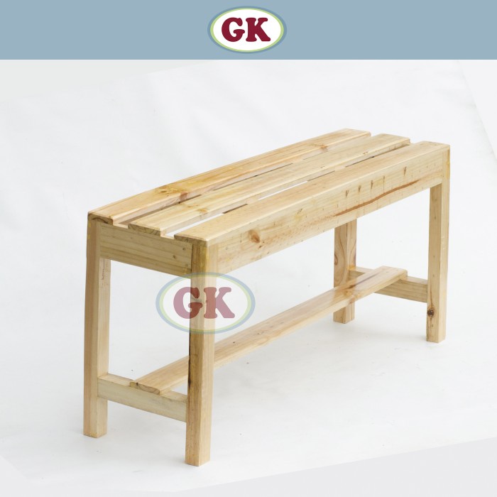 Kursi Kayu - Kursi Panjang / Bangku Panjang Kayu Jati Belanda