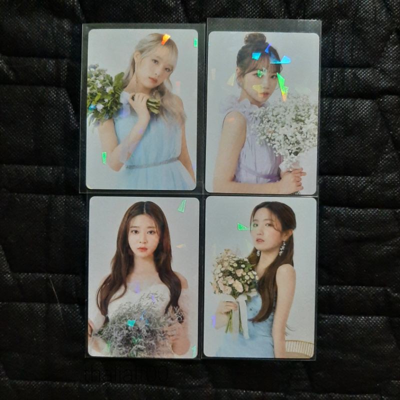 choi yena honda hitomi iz*one photocard glitter surpr*iz pc izone chaewon minju