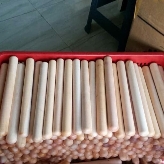 Rolling Pin Kayu / Penggilas Adonan / Penggiling Adonan / Rolling Pin Diameter 2,6-2,8cm