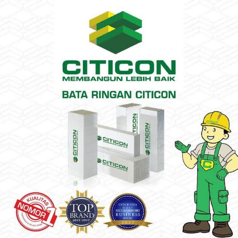 Promo Hebel/Bata Ringan Citicon Original, FREE Perekat 6Sak (Terkirim ke Sby, Sdj & Mojokerto dan Se