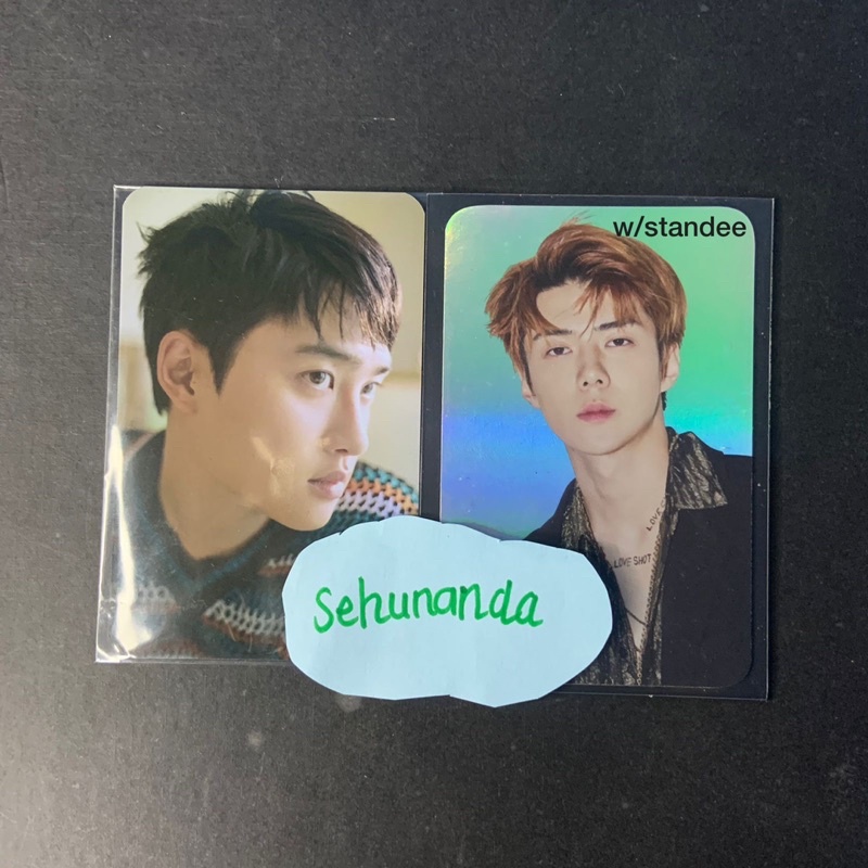 photocard exo sehun D.o. kyungsoo hologram mumo