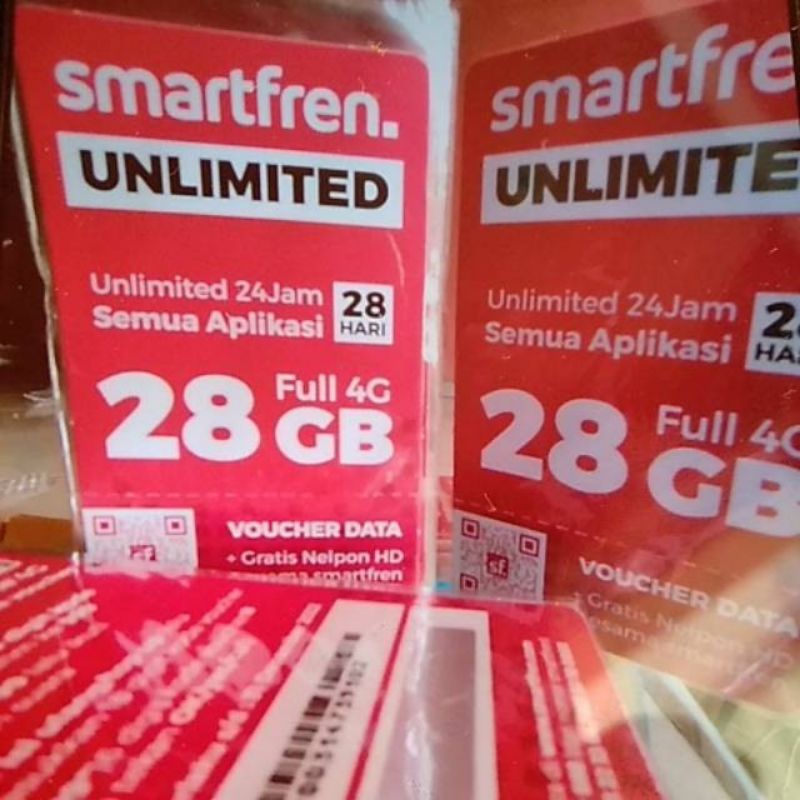 Voucher smartfren unlimited 28hari
