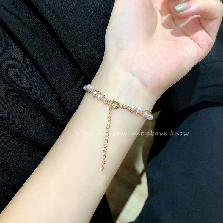 [ACKER] Korean Gelang Mutiara Bergaya Sederhana Untuk Wanita