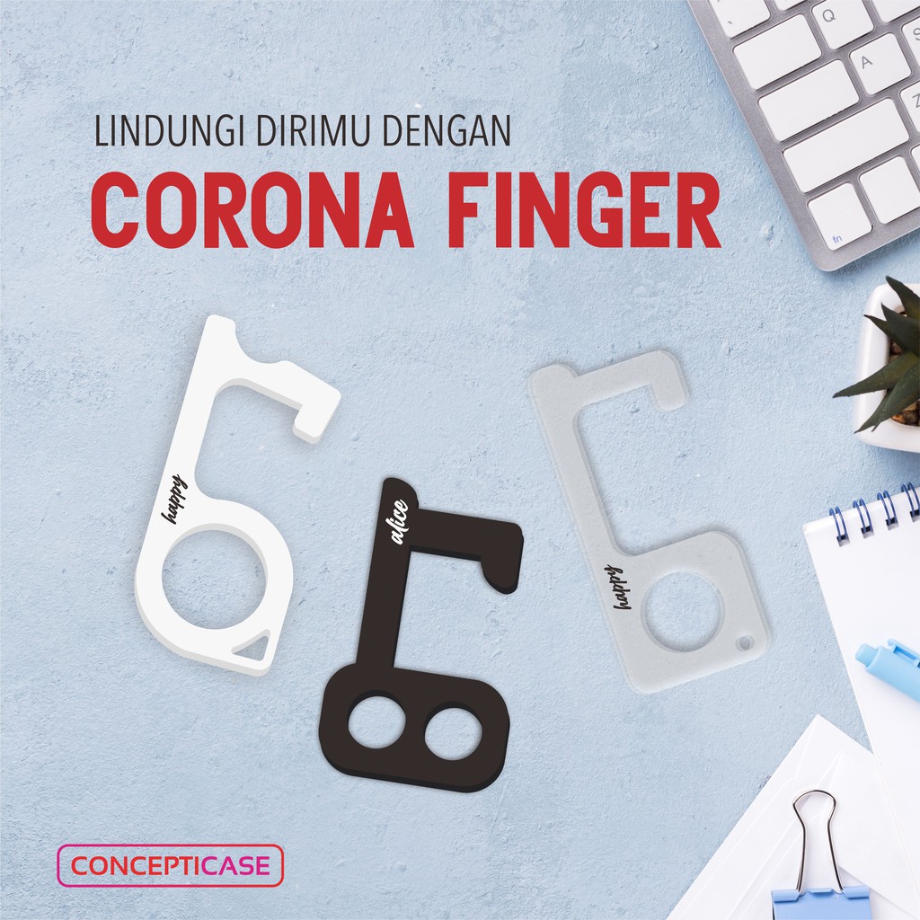 Corona Finger Polos Cofing Finger Extension