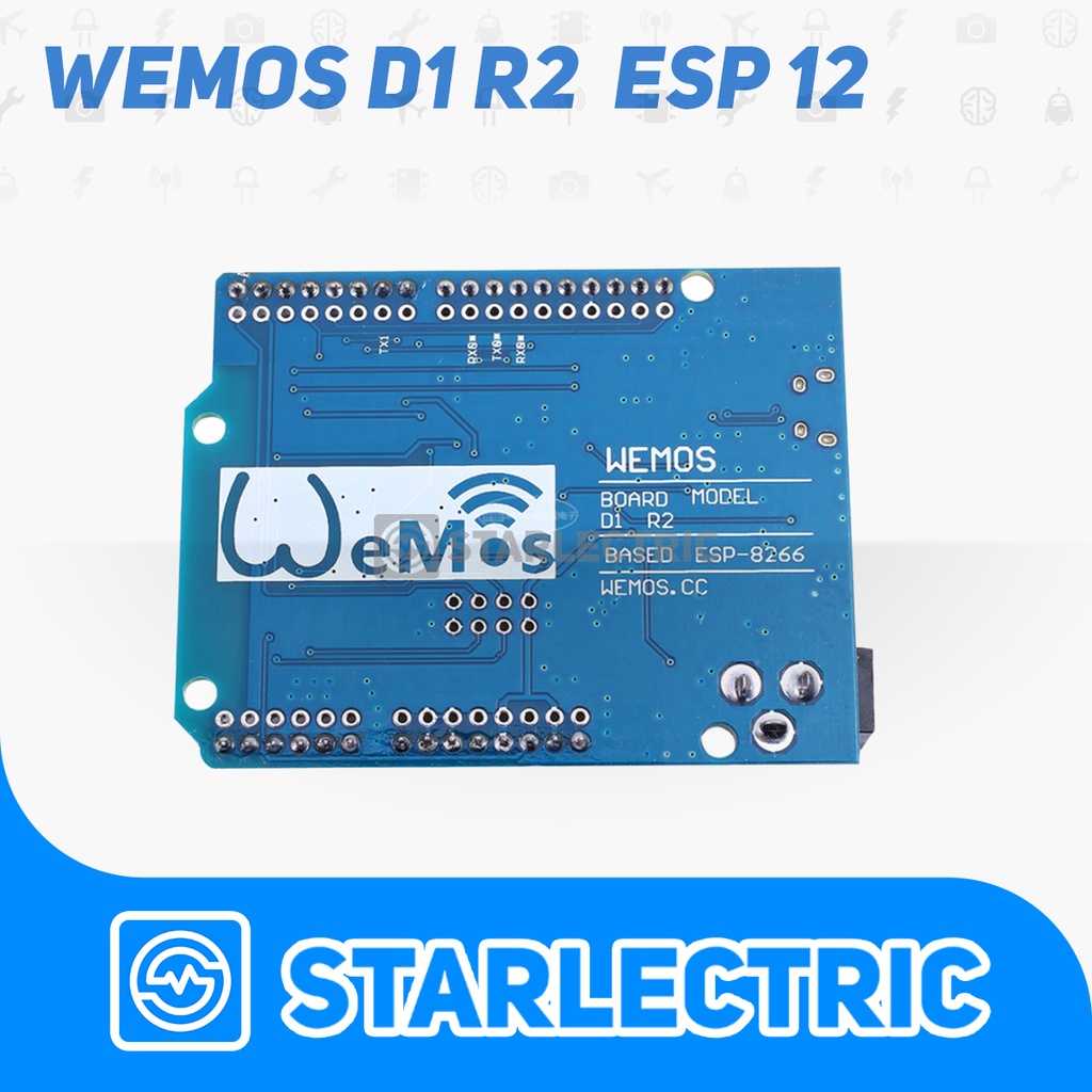 WeMos D1 R2 WiFi Development Board Based ESP8266 ESP-12