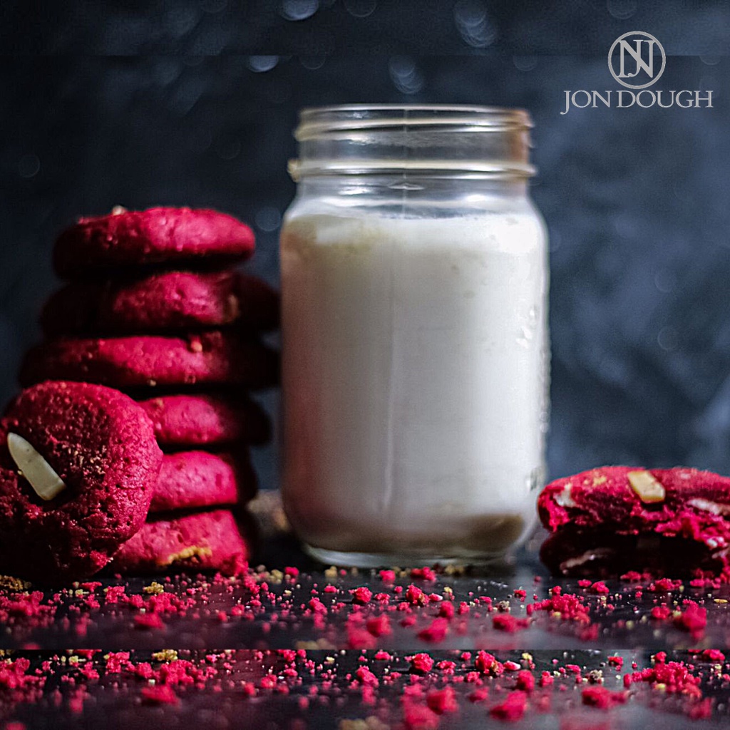 

(READY STOCK) CASSIA RED VELVET CHEESE SOFT COOKIES | JON DOUGH