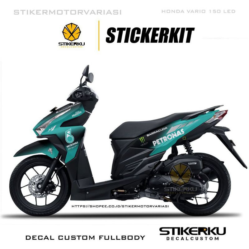 sticker decal Honda Vario 125 LED/ decal Honda Vario 125 LED/ sticker motor Vario 125 LED