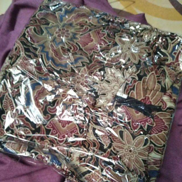 Couple Batik Atasan Kemeja Lengan Pendek Dewasa Remaja Kekinian Batik Jowo Modern