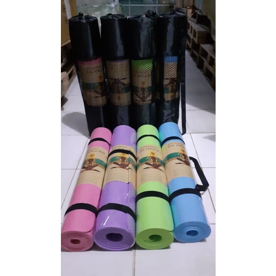 YOGA MAT matras alat alas olah raga karpet fitnes gym non slip