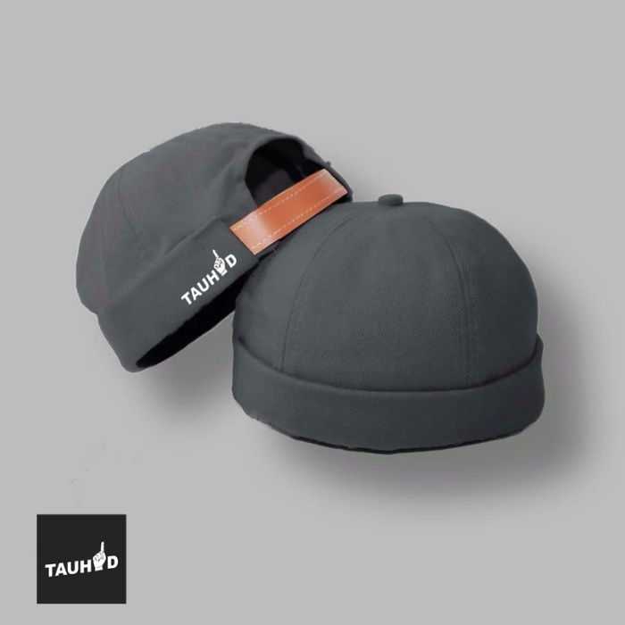 FED Miki Hat Ana Muslim Kotak Peci Mikihat Tauhid Topi Brimless Premium