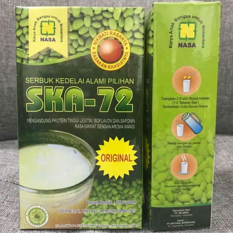 

SKA-72 (SERBUK KEDELAI HIJAU ALAMI) Susu penggemuk badan