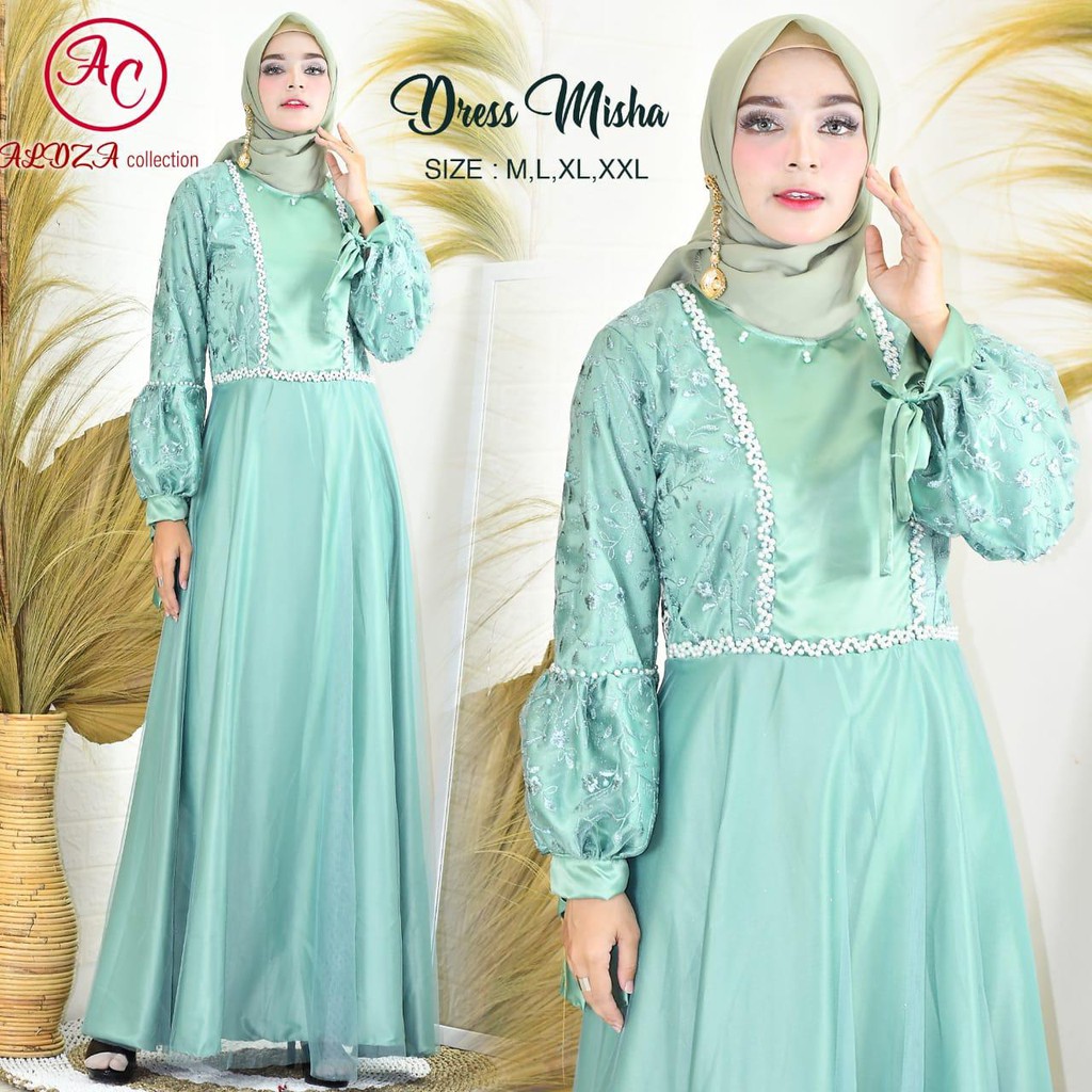 PROMO DRESS MISCHA / GAMIS PESTA / GAMIS TULLE