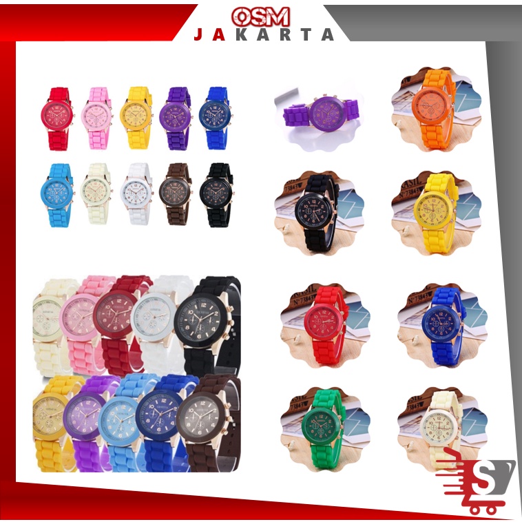 OSM JKT J5006 Jam Tangan / Arloji / Jam Fashion Wanita Pria / Quartz Watch Unisex / Watch