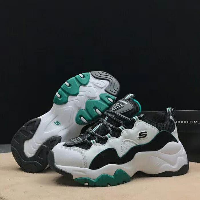 skechers d lite 3 green