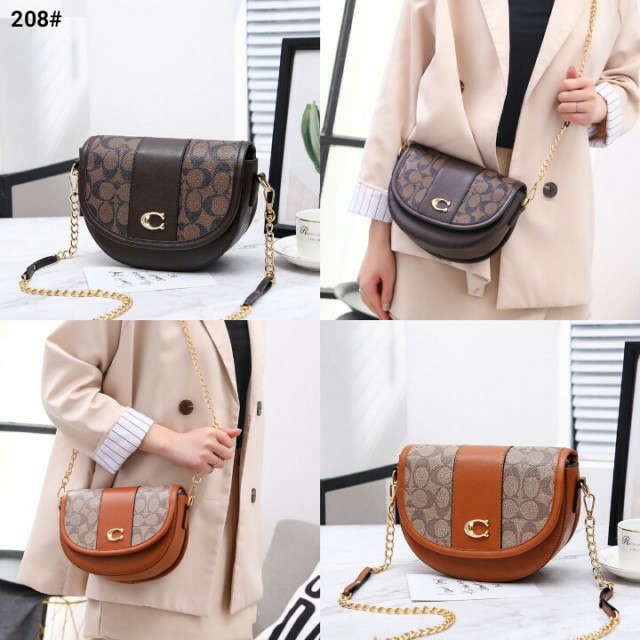 Tas-coach saddle chain tas-selempang