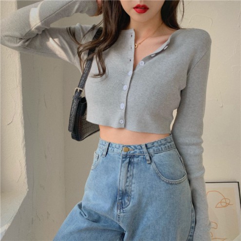 ANGEL shirt crop Rib