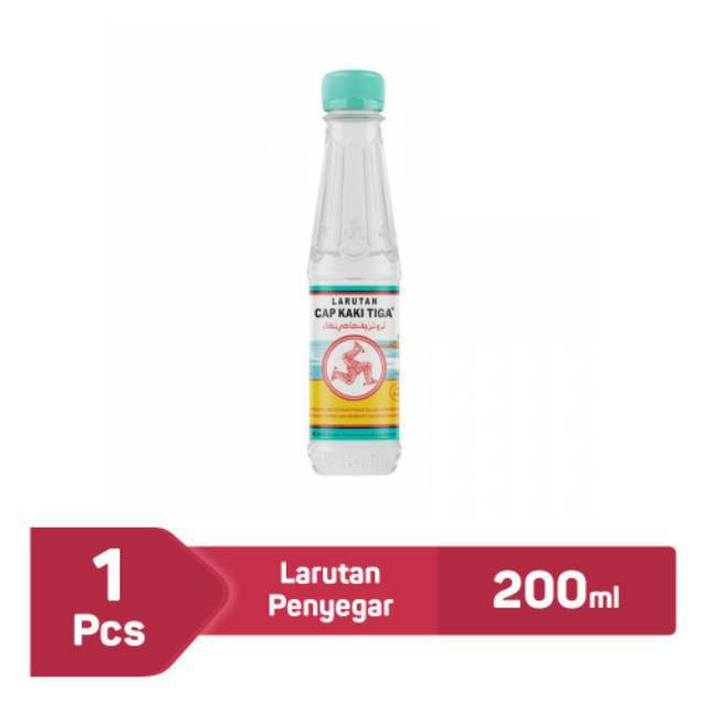 

Larutan Cap Kaki Tiga 200ml