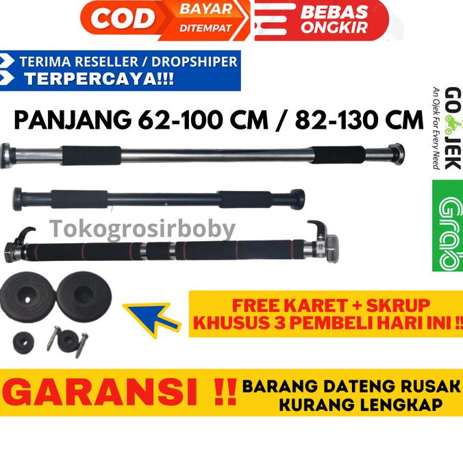 Pull Up Bar Tiang Pull Up Door Chinning Bar PREMIUM QUALITY GARANSI