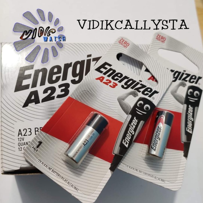 Asli Battery Batrei Baterai Energizer A23 A 23 23A 12V Original