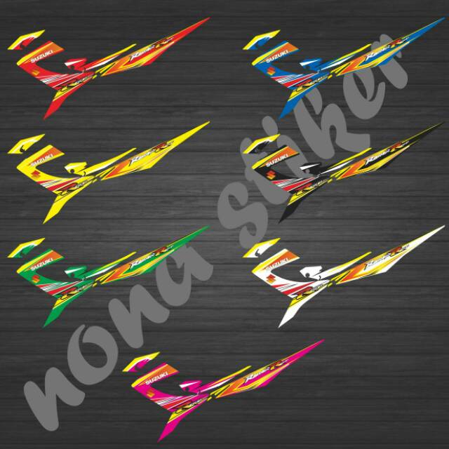 STIKER STRIPING DECAL SATRIA FACELIFT RAIDER 150