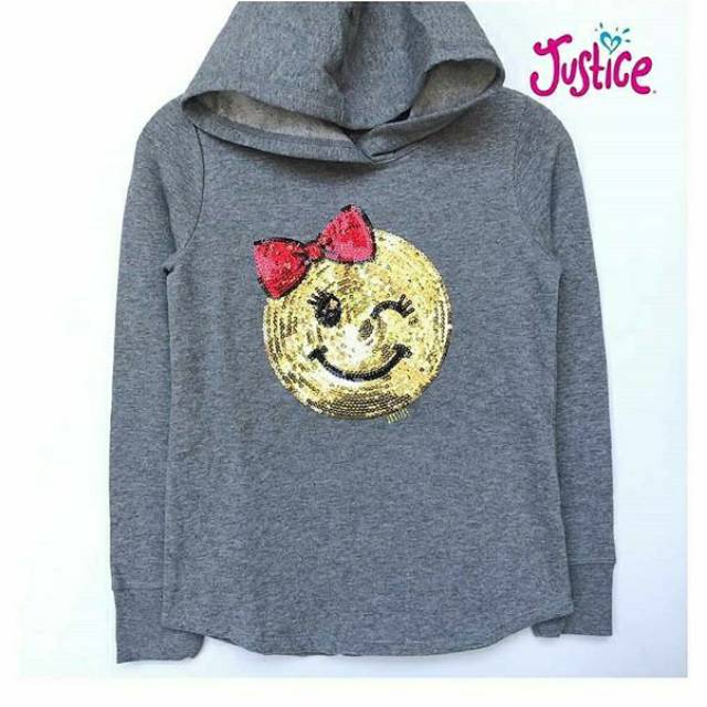 Justice sweatshirt hoodie