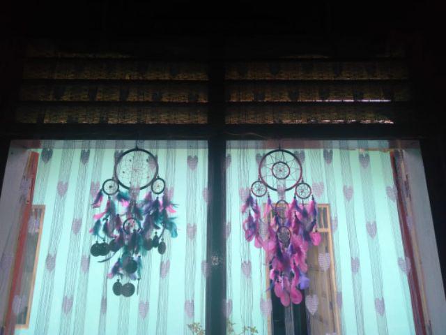 Dreamcatcher 11cm Sunpinkvioletbells Dream Catcher ( Hiasan Dinding )