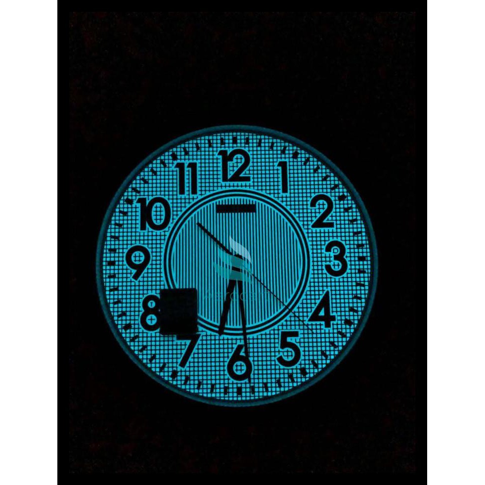 Aerocart Official Store Seiko Wall Clock Qxa629b Lumibrite Brown