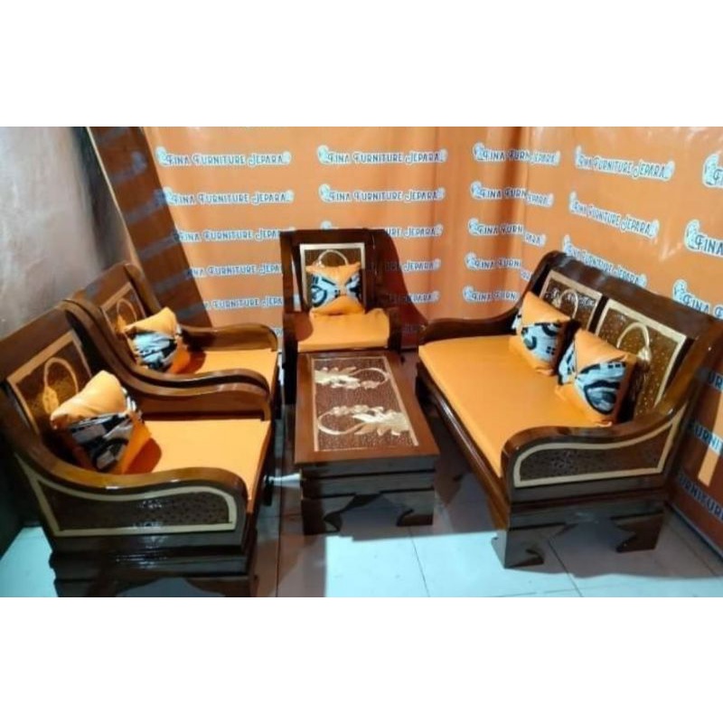 kursi tamu minimalis jati/kursi ruang tamu jati jepara