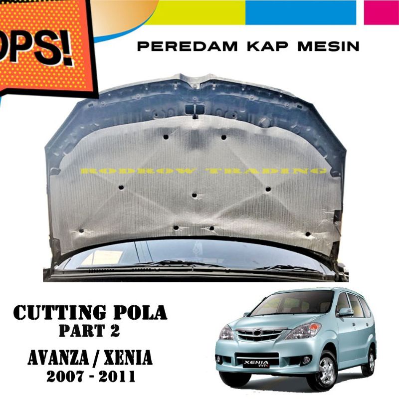 Peredam panas 100cm×100cm alumunium foil+perekat kuat tebal 9mm