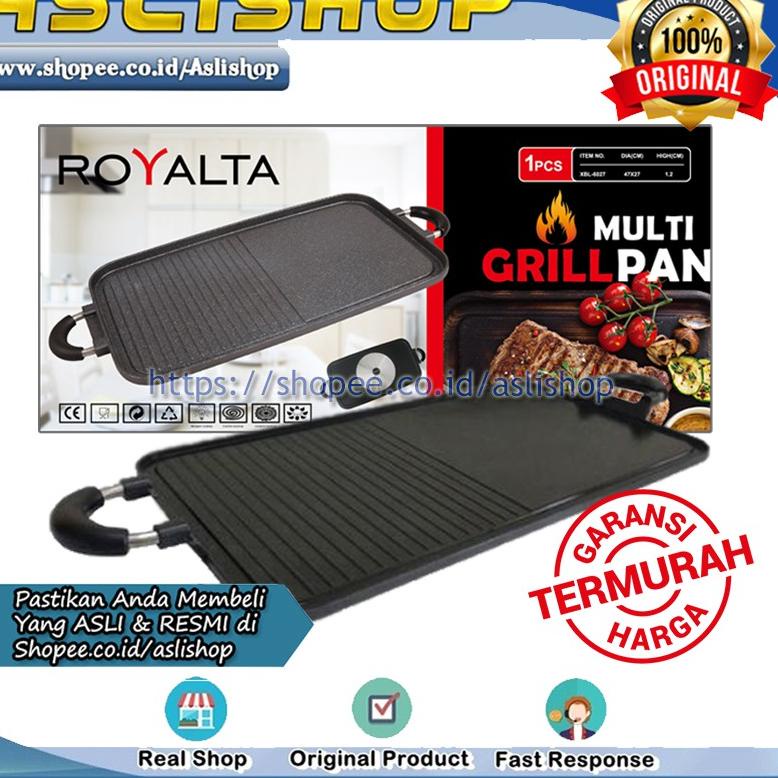 Pemanggang HAPPY CALL GRILL PAN / GRILLER / GRIL / Alat bakar sate ayam BBQ 6X1