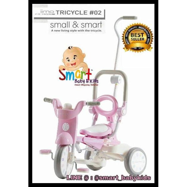 Hotlist Sepeda Lipat Iimo 2 Macaron (Sugar Pink - Christmast Edition)