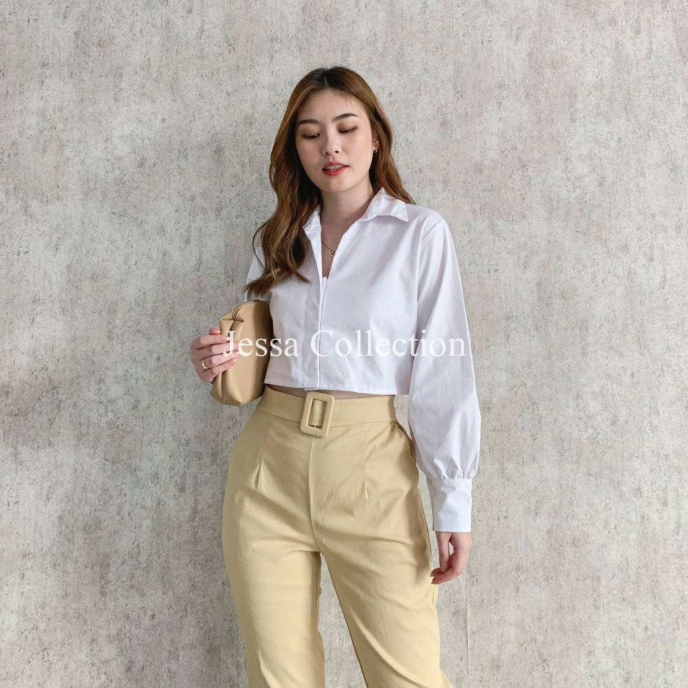 Premium Elixian Crop Longsleeve TH 486 COTTON