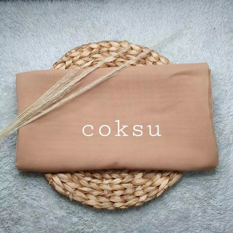 hijab BELLA SQUARE Pollycotton premium-Coksu