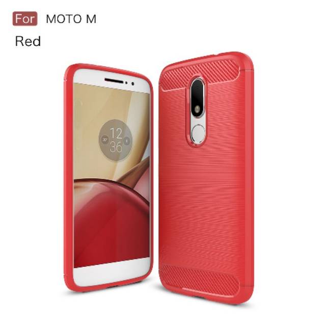 motorola case soft karet rugged amor slim untuk motorola Moto M