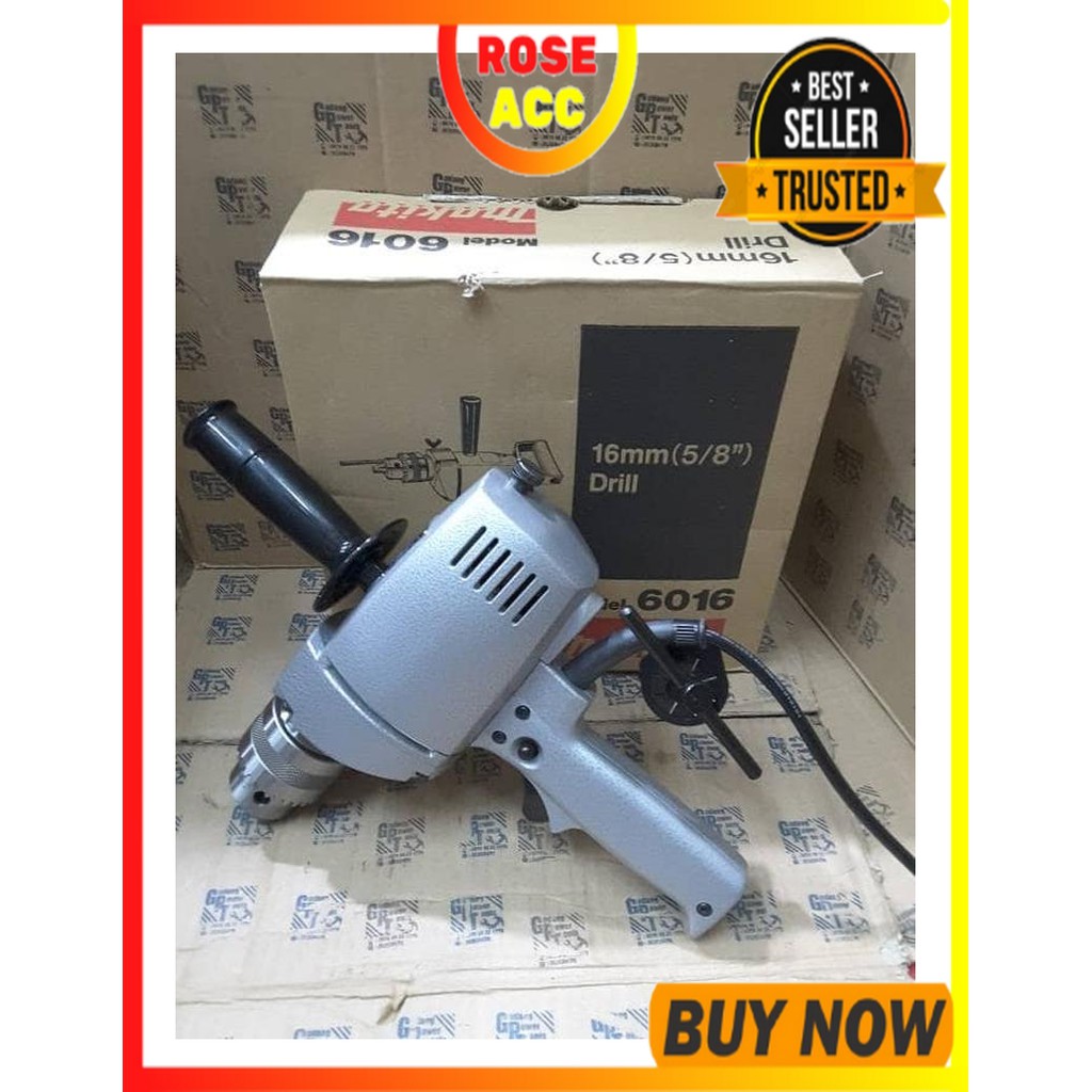 Promo Mesin Bor Besi Bor Tangan 16mm Makita 6016 Limited
