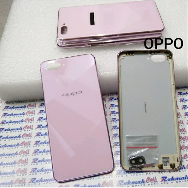 backdoor back door tutup belakang tutup baterai oppo a3s pink