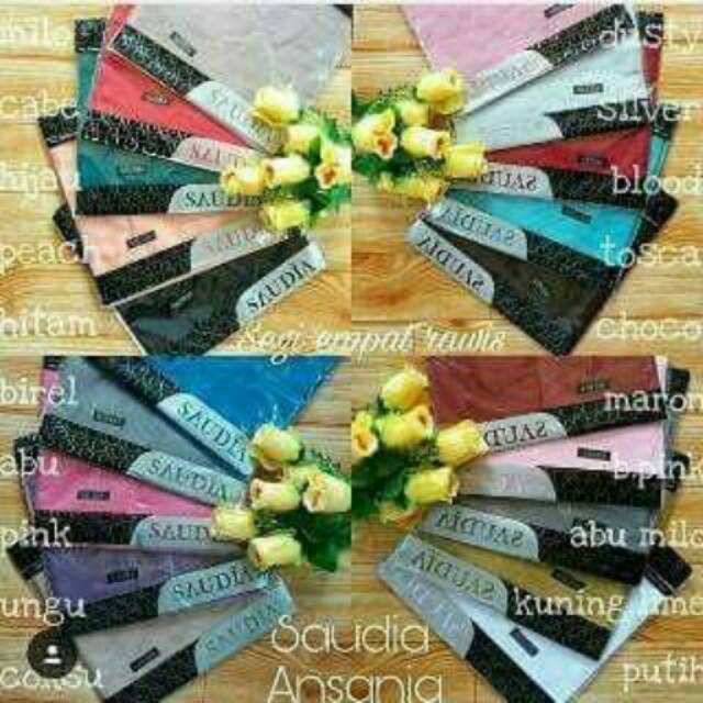 Jilbab Segi Empat Saudia