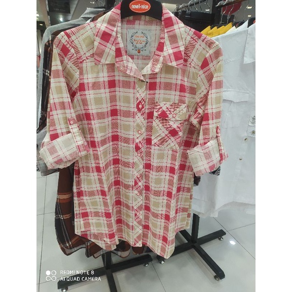 kemeja cewek Novel mice