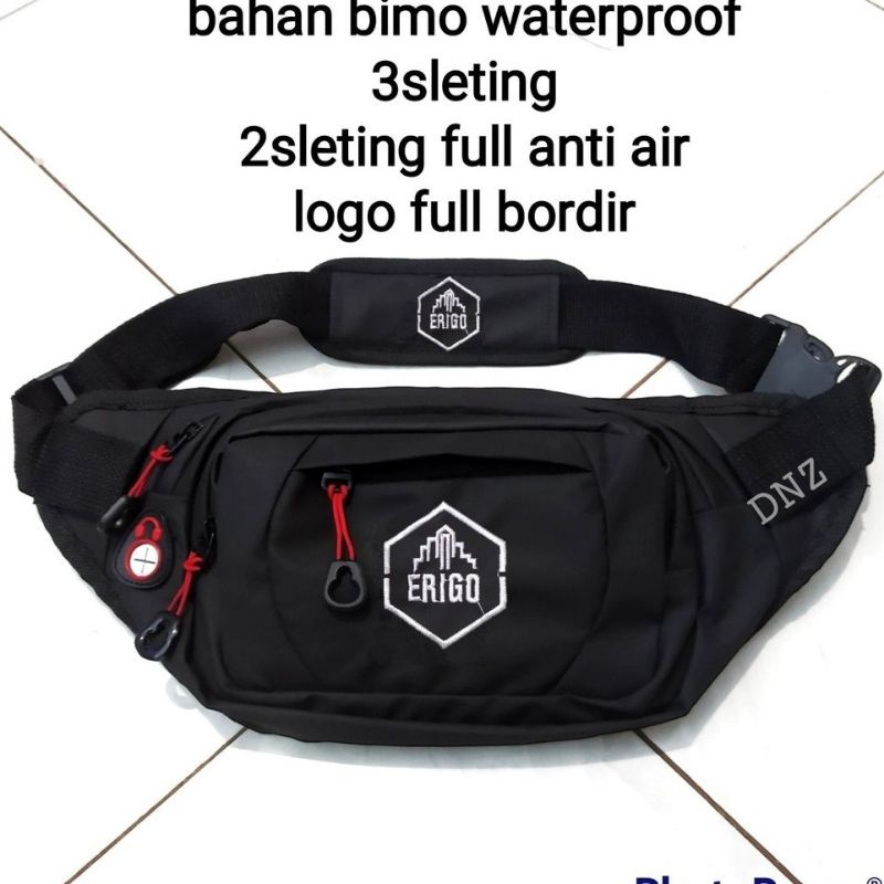 TAS PINGGANG WAIST BAG PRIA TAHAN AIR