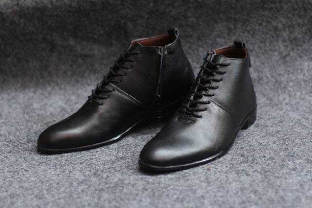 SEPATU FORMAL TINGGI SEPATU DINAS KULIT SEPATU KANTOR CEVANY WOSSLET ORIGINAL