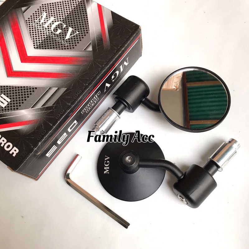 SPION JALU BULAT MODEL OBERON MGV RACING / SPION BANDUL STANG 2 FUNGSI MOTOR UNIVERSAL MGV RACING ORIGINAL