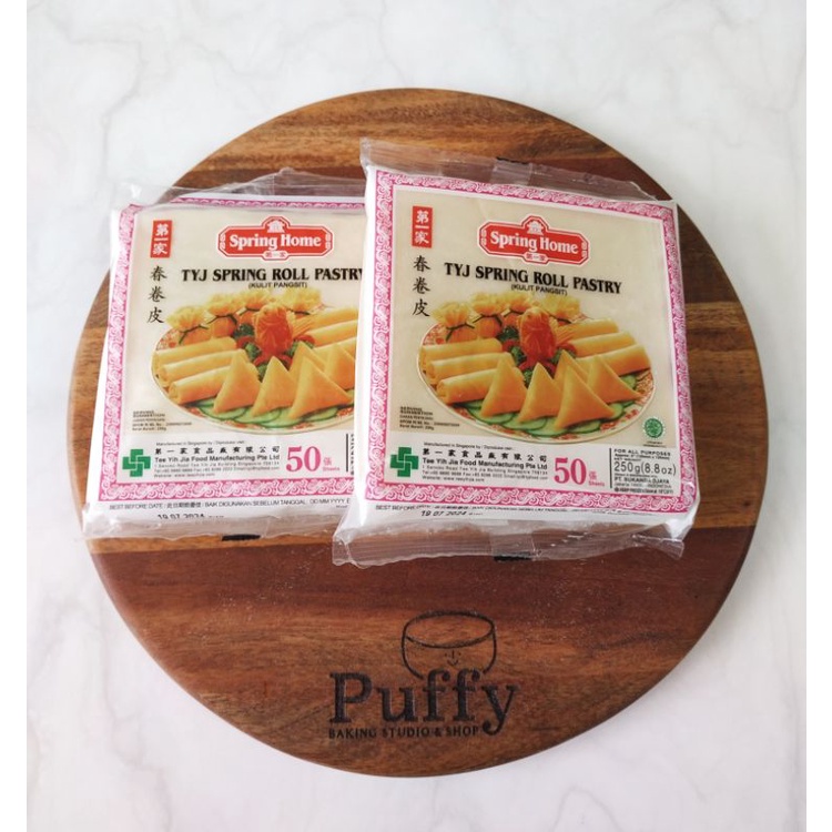 

Spring Roll Pastry TYJ 5" (isi 50pcs) 250gr