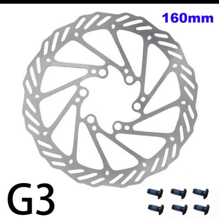 Rotor six bolt Avid 160 mm . 6 inch G3CS piringan cakram discbrake