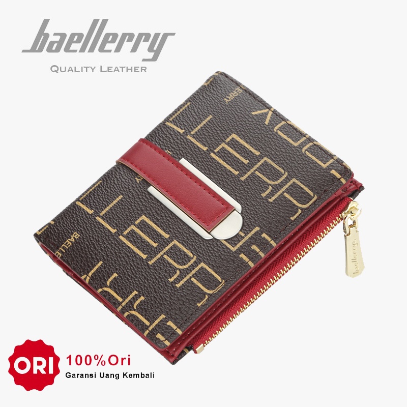 BAELLERRY DR066 Dompet Wanita Kecil Bahan Kulit PU Leather Premium WATCHKITE WKOS