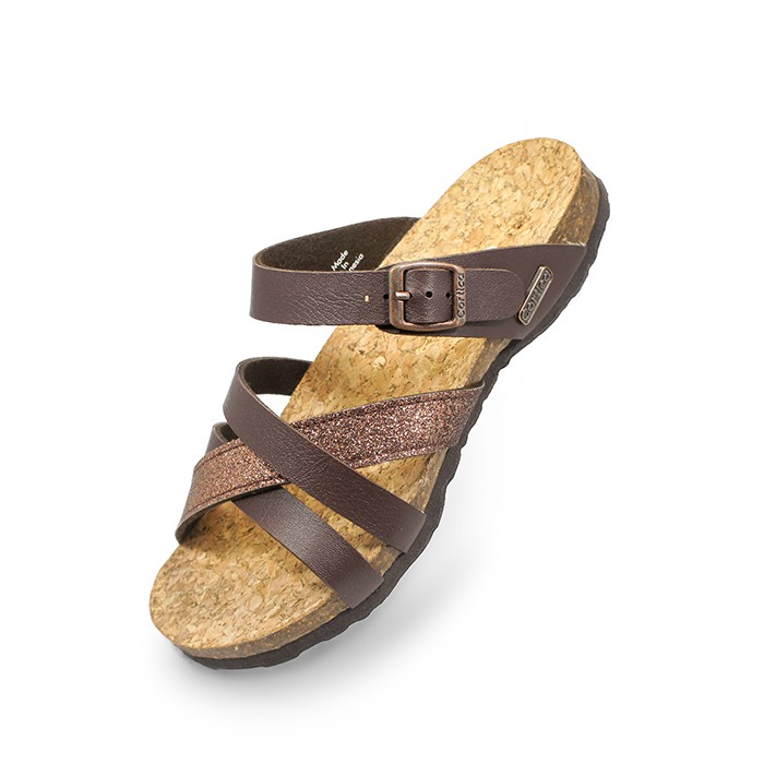 CORTICA- FANNY | SANDAL WANITA Nyaman dan Ringan | Sandal Footbed | Arch Support Sandal