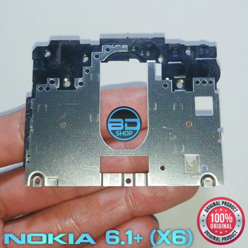 ORIGINAL ASLI COPOTAN Tutup Cover Mesin Main Board NOKIA 6.1 PLUS X6