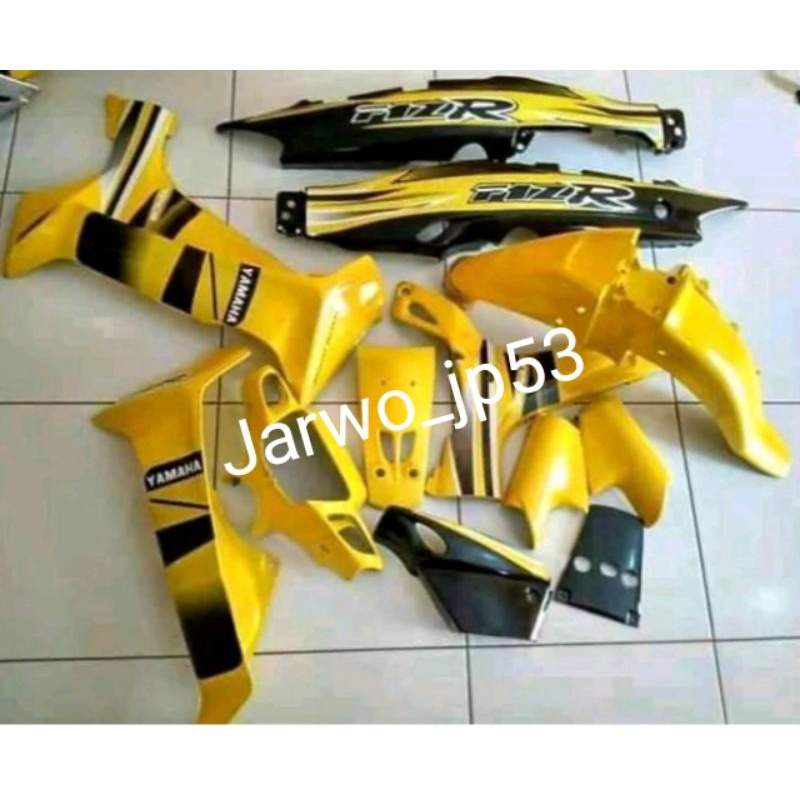 Cover Body Fizr F1zr Caltex Kuning Hitam Full Set Halus Cover Bodi Yamaha Fiz r